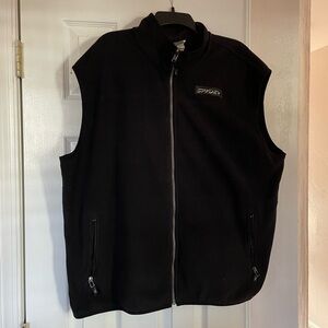 Men’s Spyder fleece vest XL